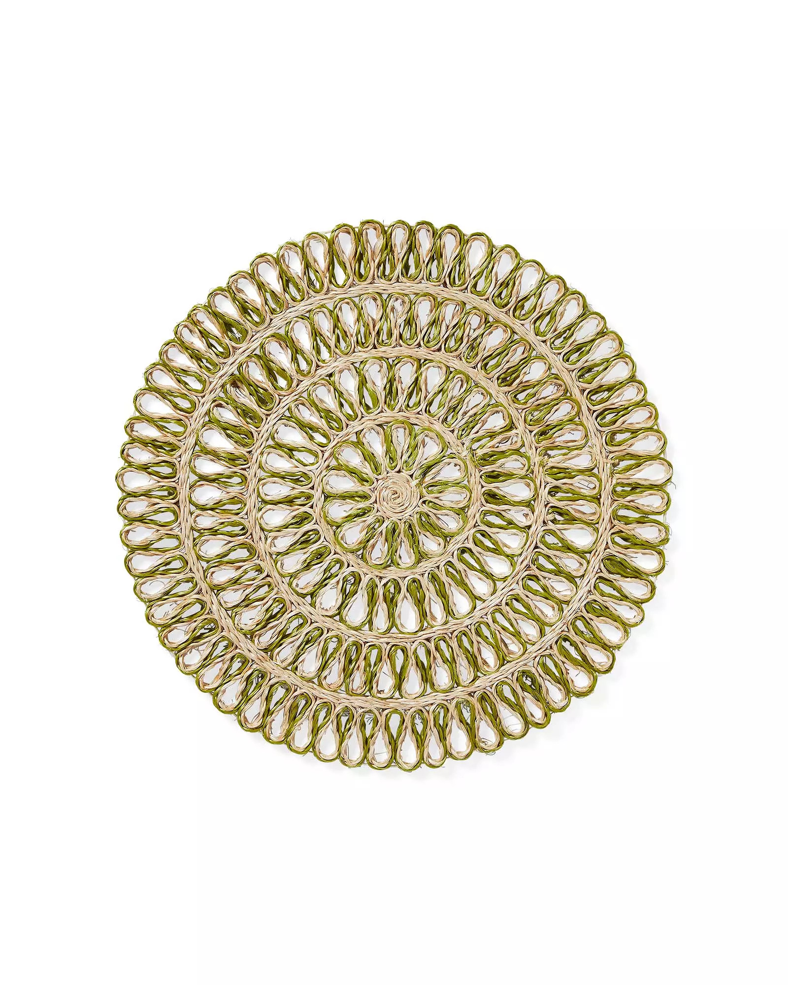 Minorca Placemat - Chartreuse (Set of 4) | Serena and Lily