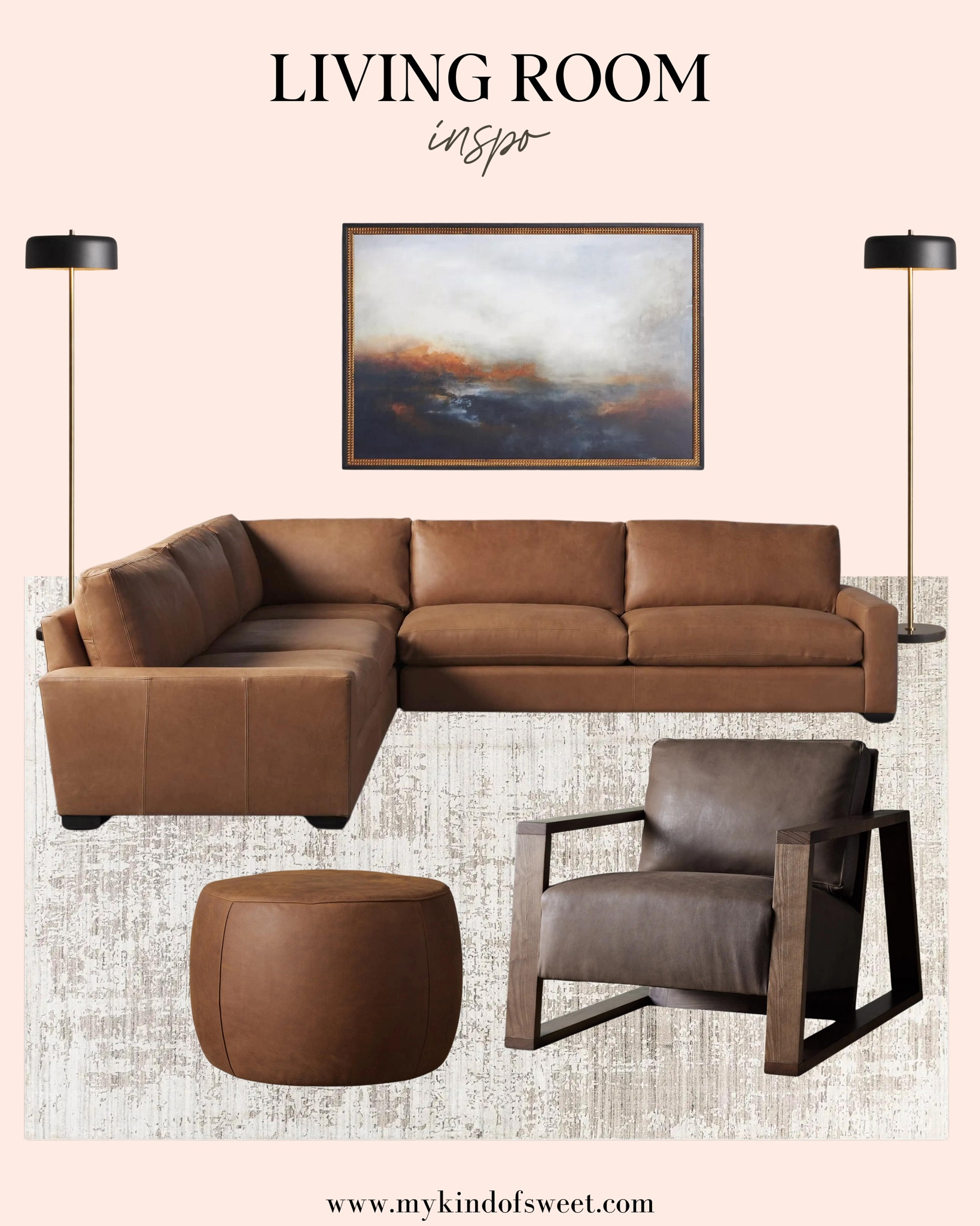 This living room inspo is the perfect mix of darker colors and texture. I love the Anthropologie wall art. 

#LTKStyleTip #LTKHome