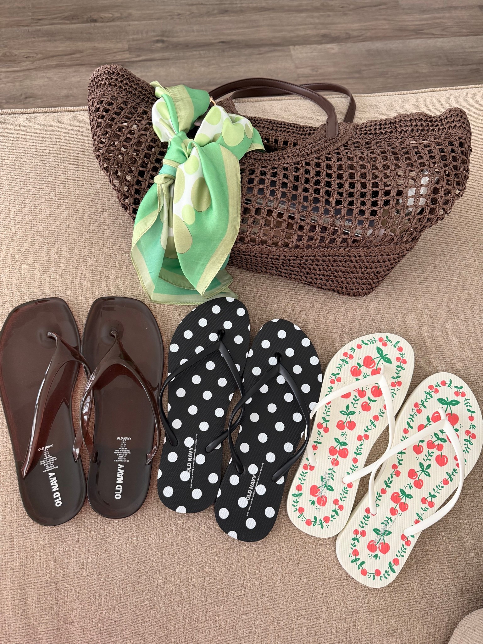 Everything from Old Navy is selling out so fast right now, and for good reason it’s all so cute 🤎 From the flip flops to the woven tote, they nailed spring/summer accessories this year. If anything is still in stock, I would grab it fast because these pieces won’t last long.



#LTKSeasonal #LTKTall #LTKootd