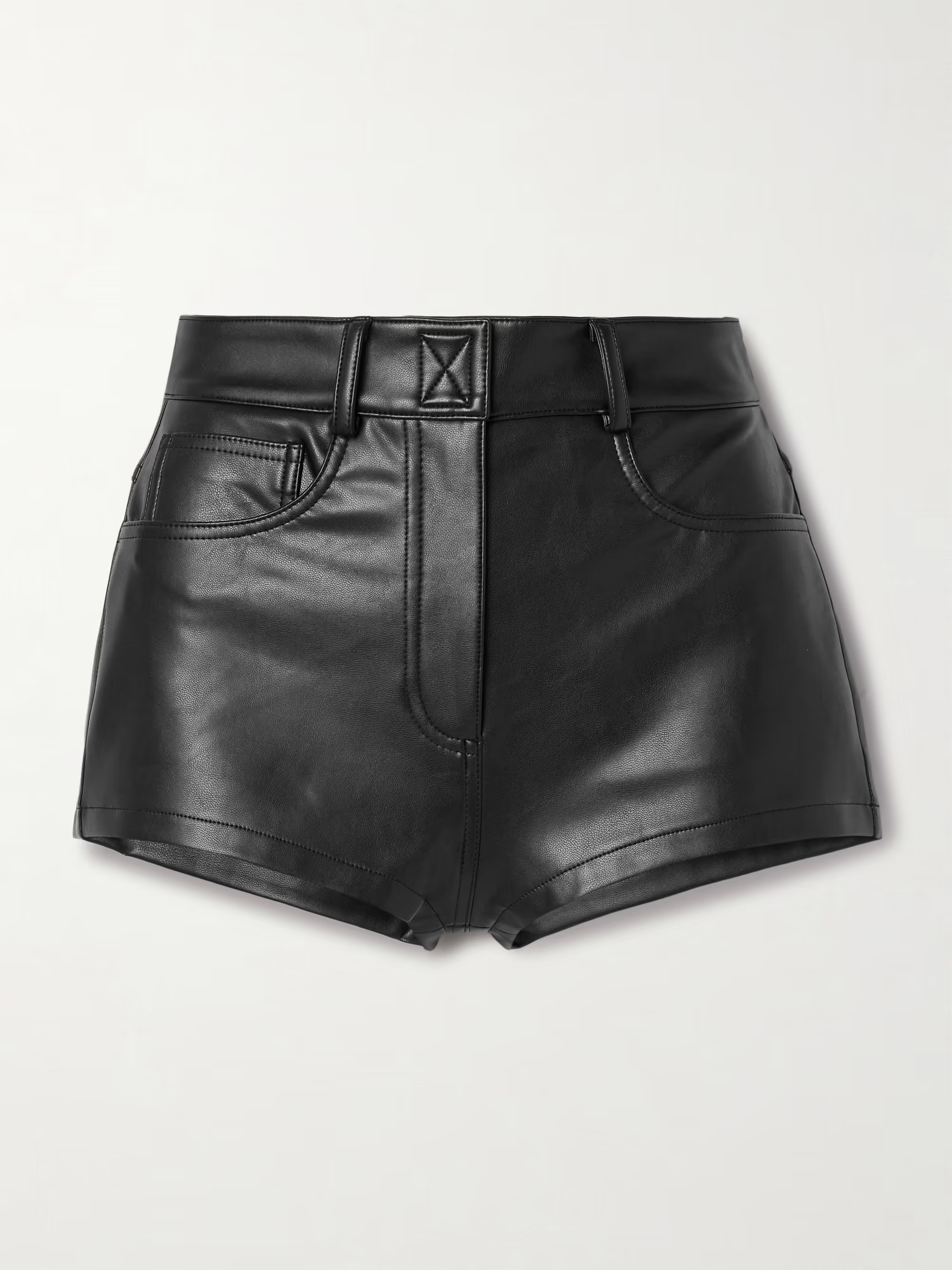 Faux leather shorts | NET-A-PORTER (UK & EU)