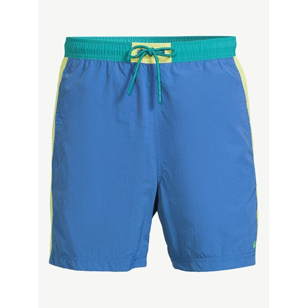 Free Assembly Men's Colorblock Shorts | Walmart (US)
