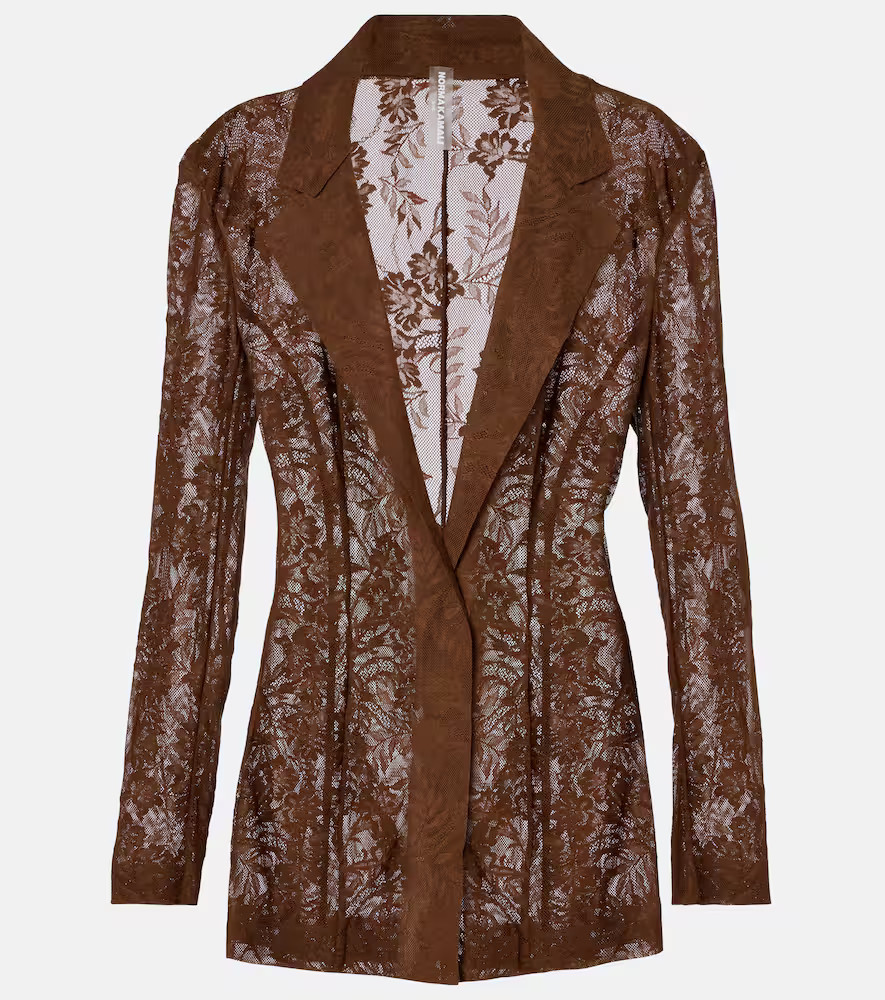 Norma Kamali Lace blazer | Mytheresa (INTL)