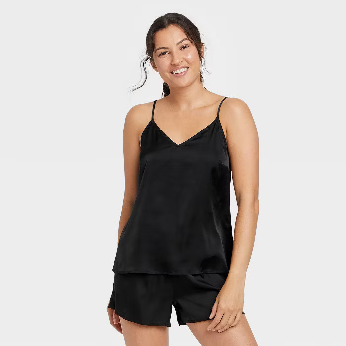 Women's Satin Cami and Shorts Pajama Set - Stars Above™ | Target