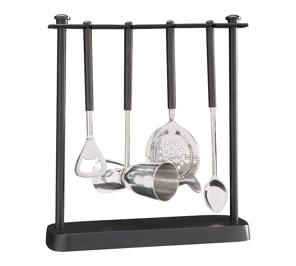 Bleecker 5-Piece Bar Tool Set | Pottery Barn (US)
