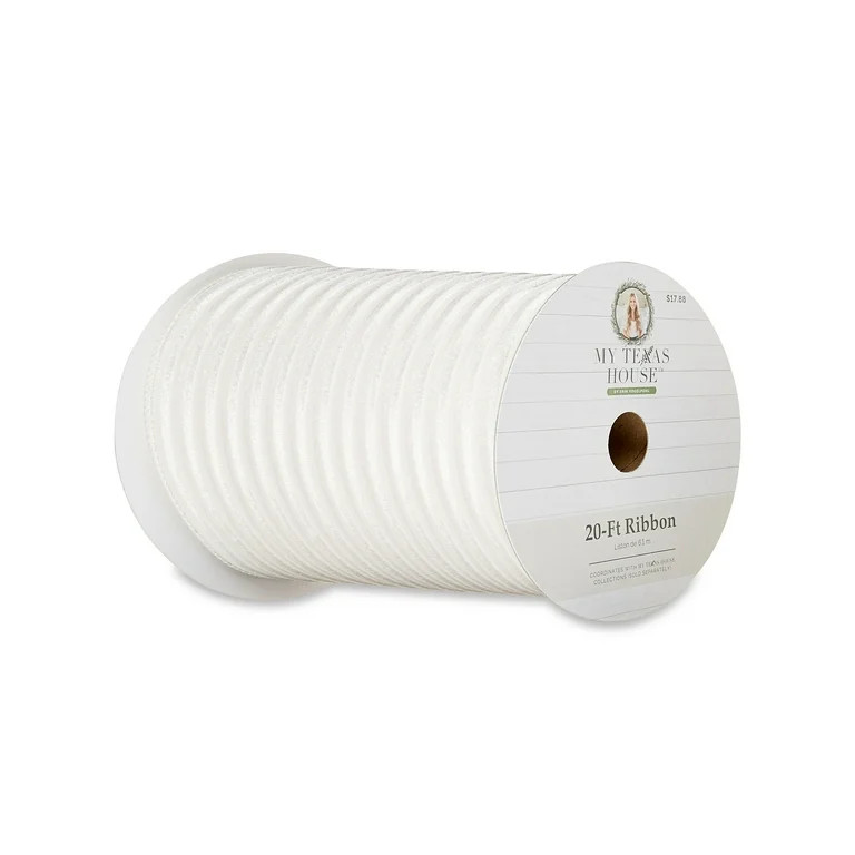 My Texas House Cream Polyester Ribbon, 20‘ | Walmart (US)