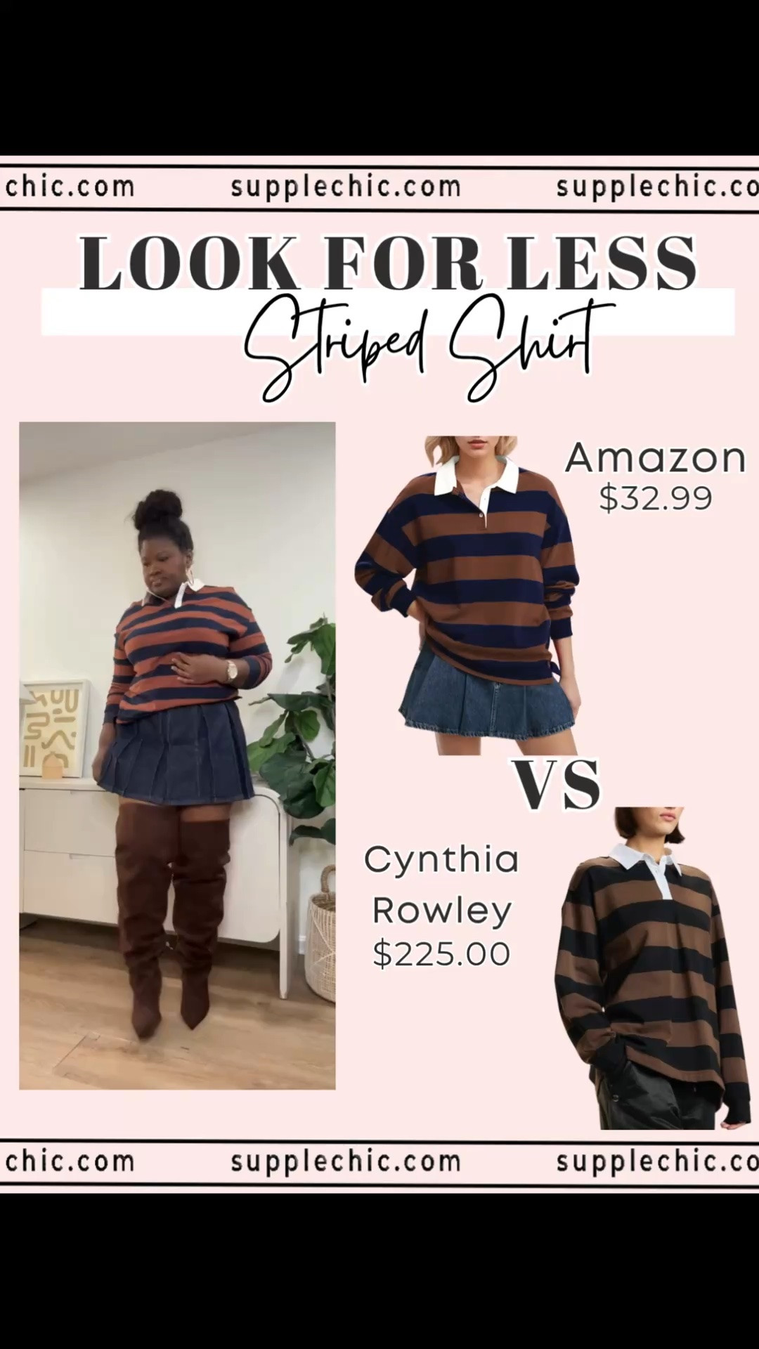 The designer-inspired piece your closet has been waiting for. This striped shirt gives that elevated preppy feel with a comfortable fit that works for coffee runs, weekend plans, and casual days. striped shirt, Amazon fashion finds, fall outfit ideas, designer look for less, preppy style, casual chic outfit

#LTKHome #LTKSeasonal #LTKU