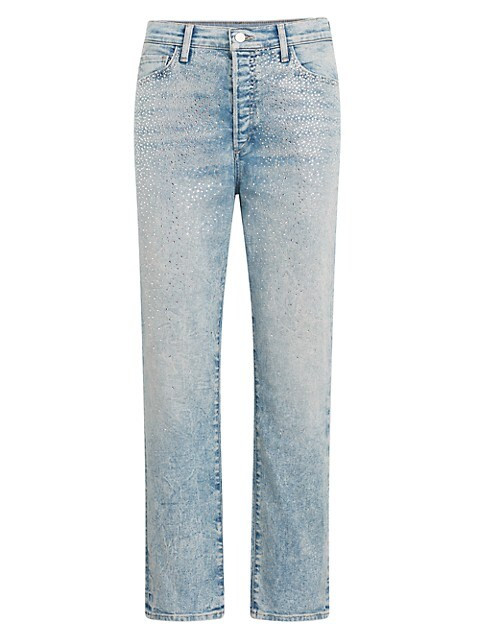 Joe's Jeans The Honor High-Rise Crystal Jeans | Saks Fifth Avenue