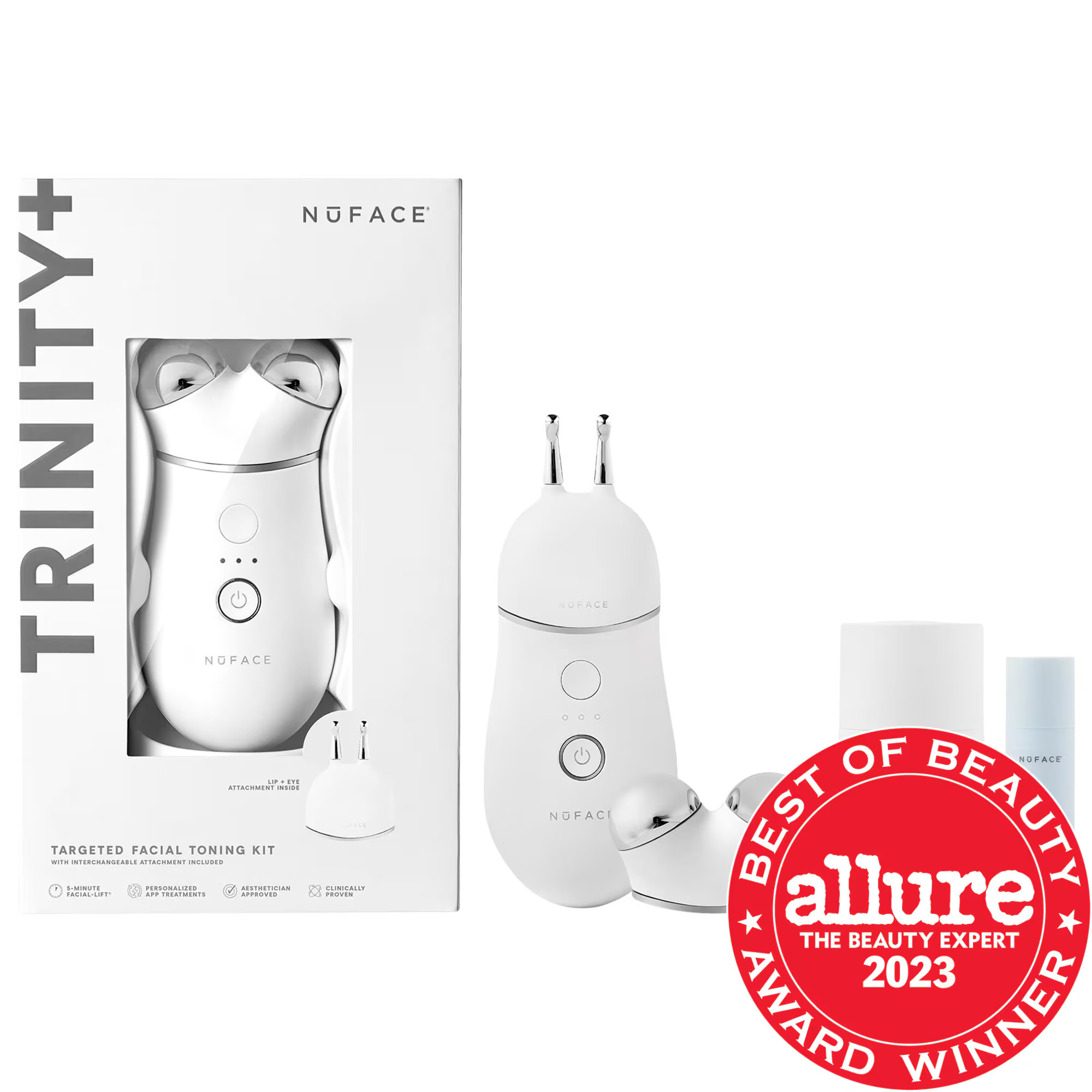 NuFACE Trinity+ & Effective Lip and Eye Attachment | Sephora (US)