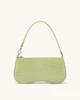 Eva Shoulder Handbag - Sage Green Croc | JW PEI US