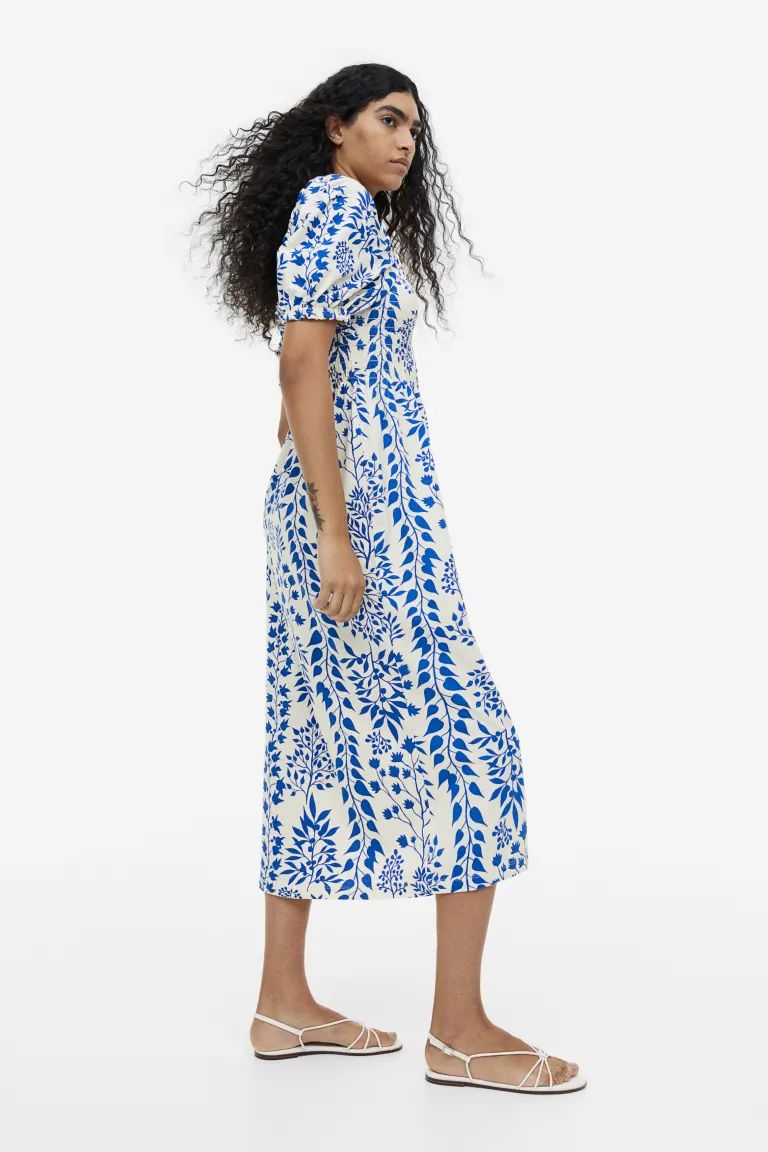 Smocked Jersey Dress | H&M (US)