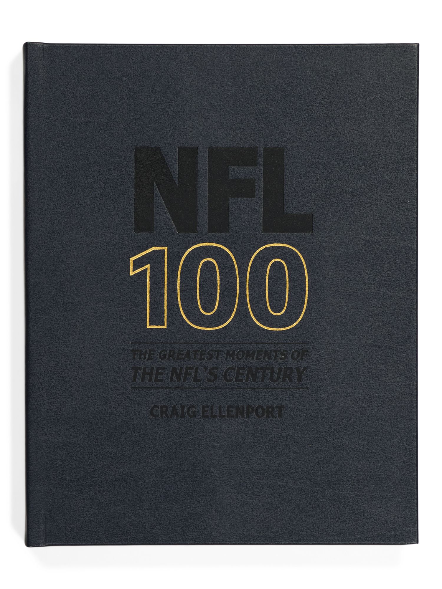 Nfl 100 Leather Bound Book | TJ Maxx