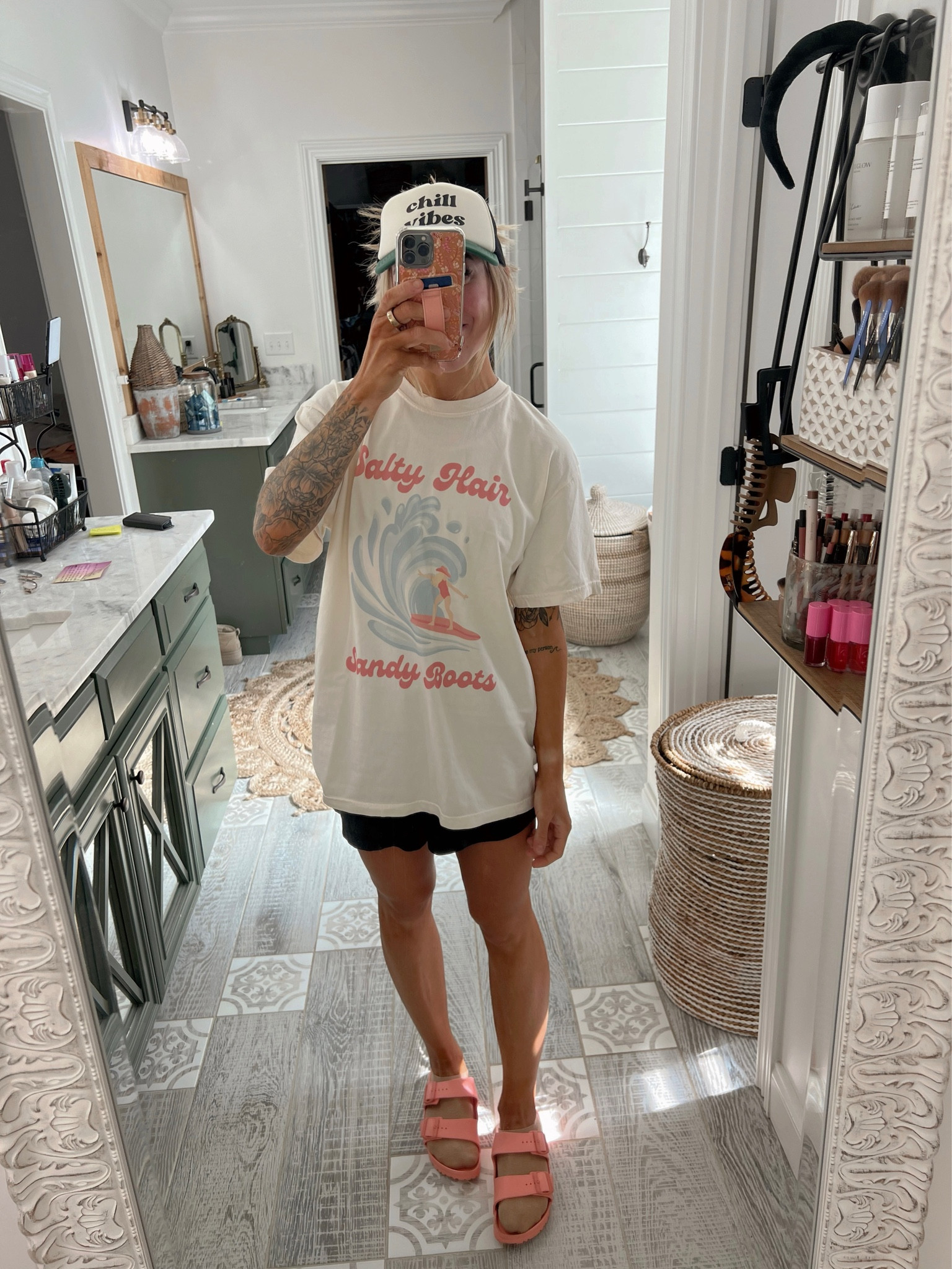 I could live in graphic tees forever —🤎⚡️ in a L here! Mountain Moverz has some of the cutest!!! Code HOLLEY25 for 25% off this weekend☺️ or code HOLLEY3 for 3 for $75! 

Graphics / tees / basics / neutrals / comfy / lifestyle / outfit / spring style / Holley Gabrielle 

#LTKstyletip #LTKfindsunder50 #LTKSeasonal