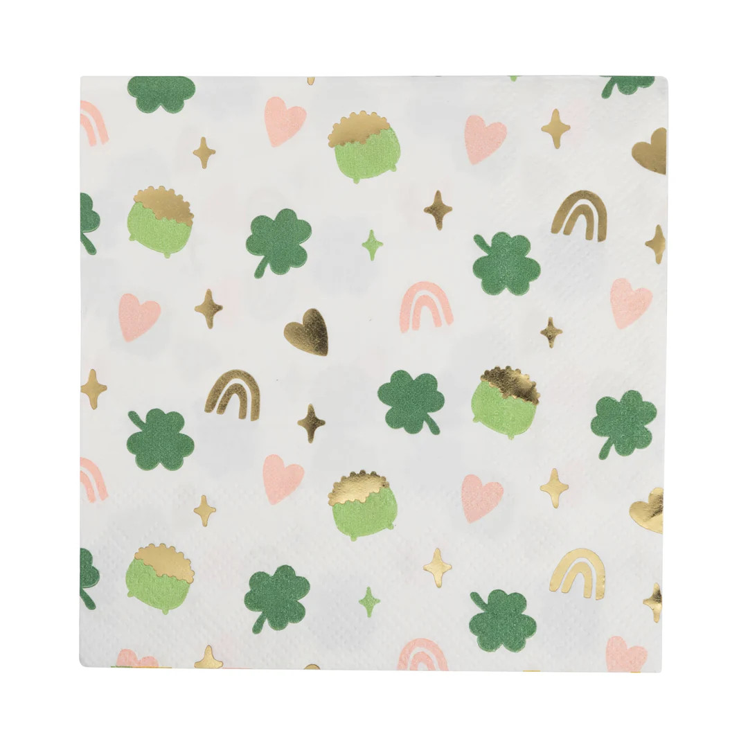 Lucky Charm Cocktail Napkin | My Mind's Eye