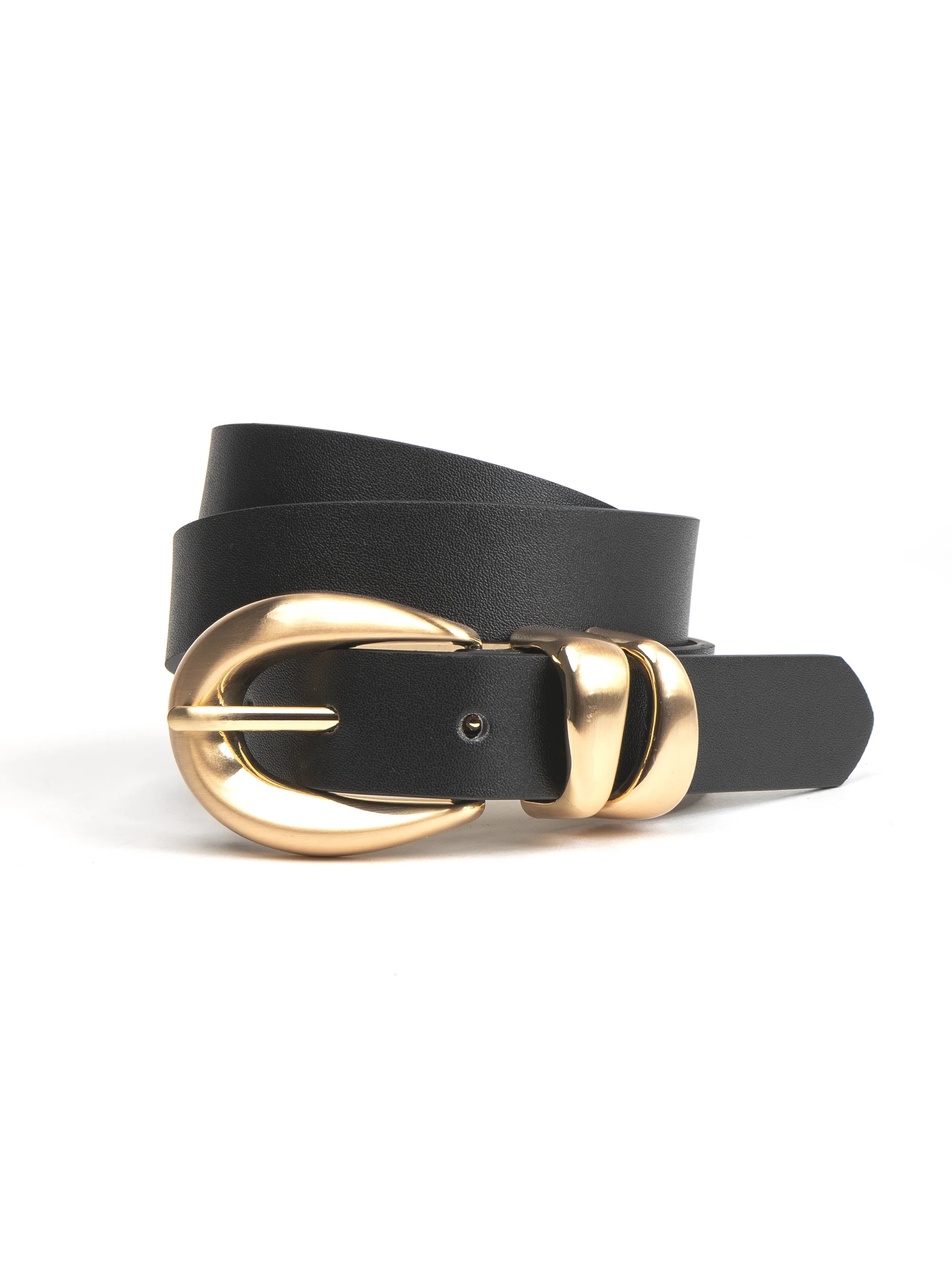Scenario Women’s Double Metal Loop Belt, S/M-3XL - Walmart.com | Walmart (US)