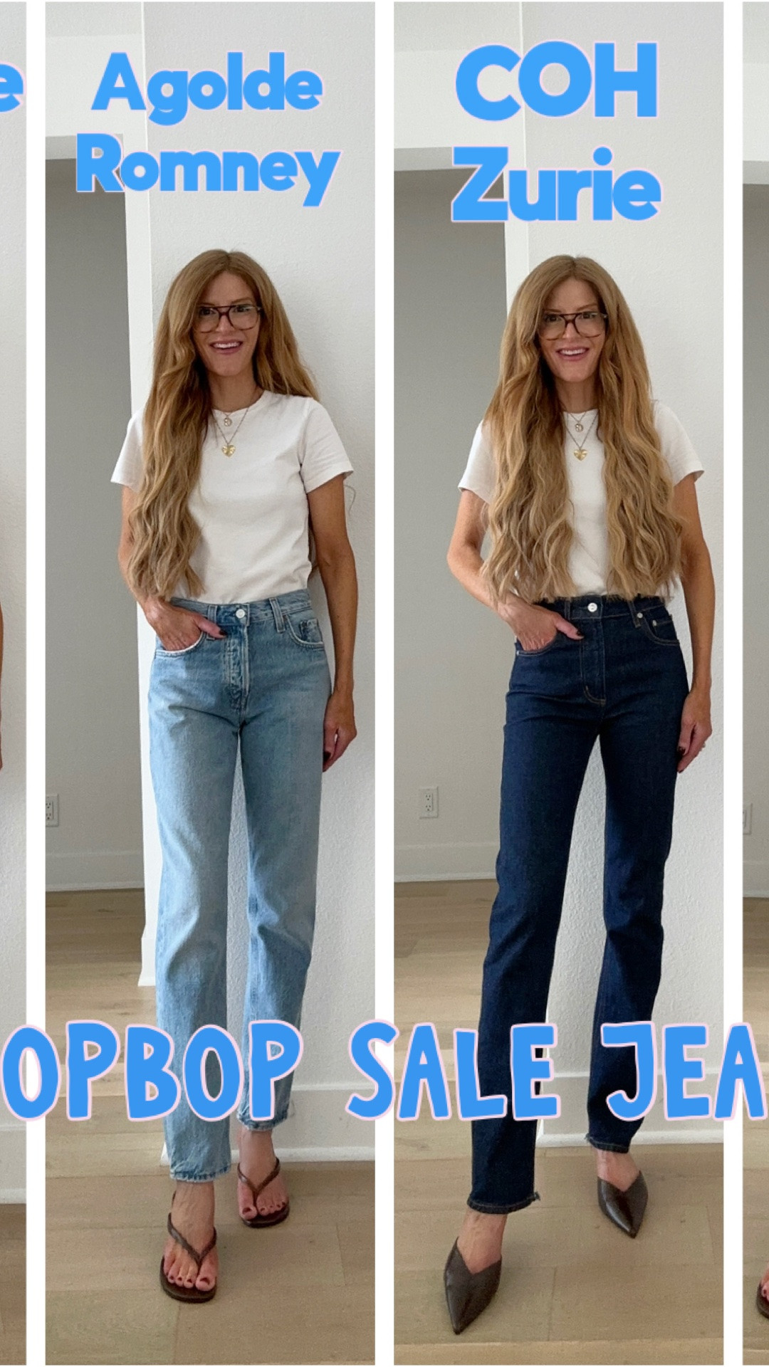 Fall denim sale all these are from my closet most worn jeans!
I wear my normal size in each. 
Video order- agolde lana, COH zurie, Agolde Romney, COH Blaine

#LTKootd #LTKSeasonal #LTKSaleAlert