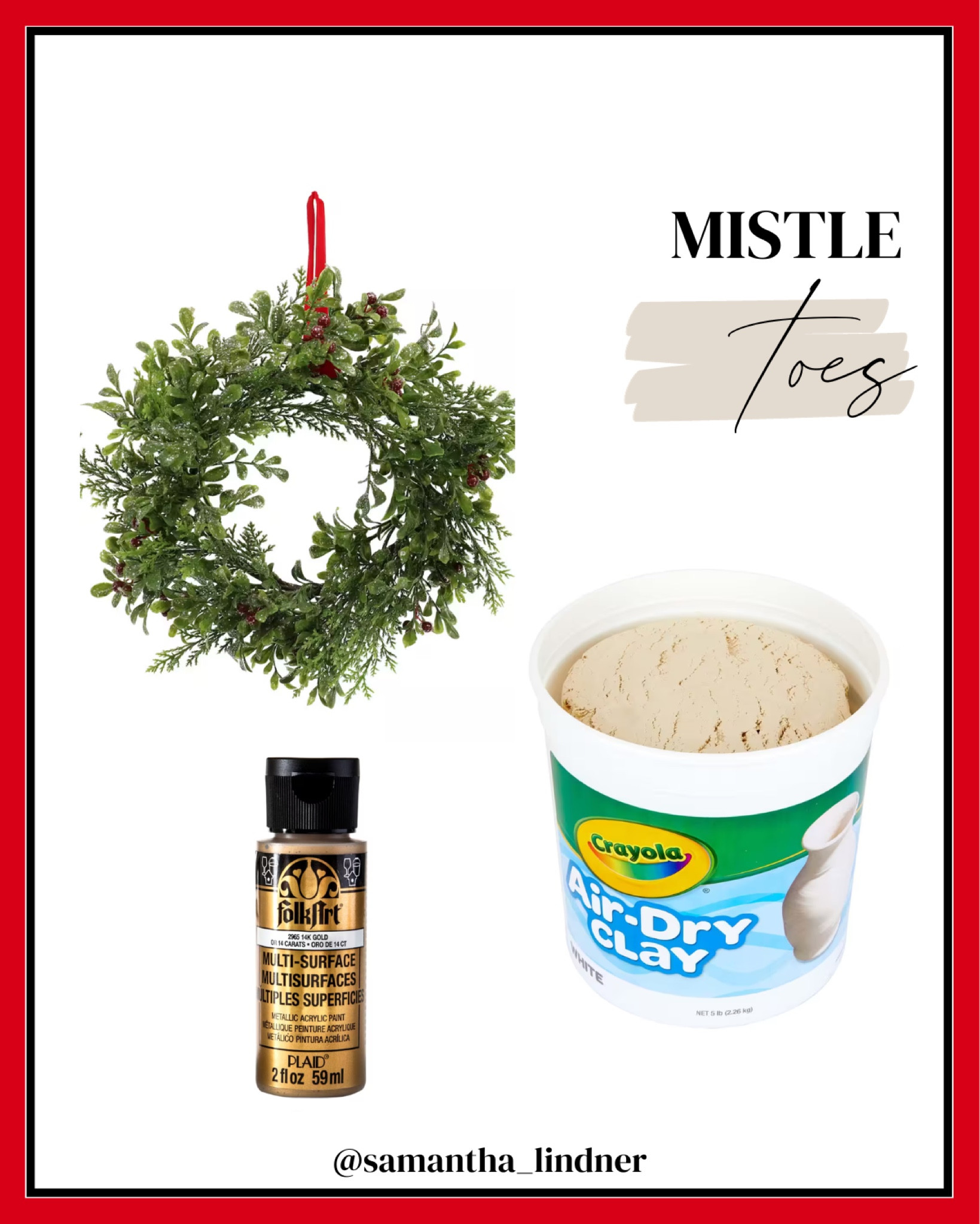 Mistletoes! 👣🎄✨ #babycrafts #babychristmas #christmas #diy

#LTKfamily #LTKHoliday #LTKbaby
