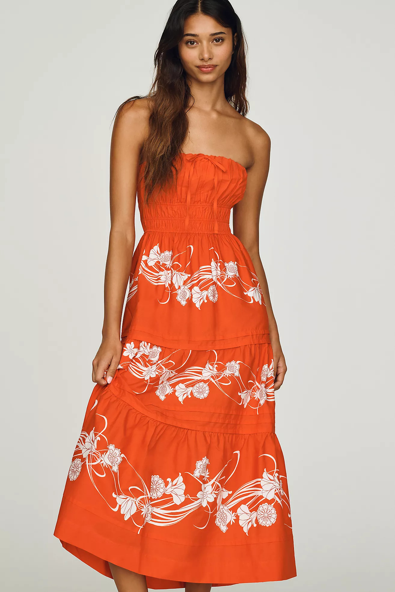 Somerset Strapless Maxi Dress | Anthropologie (US)