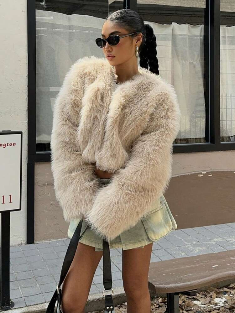 Felljacke | SHEIN