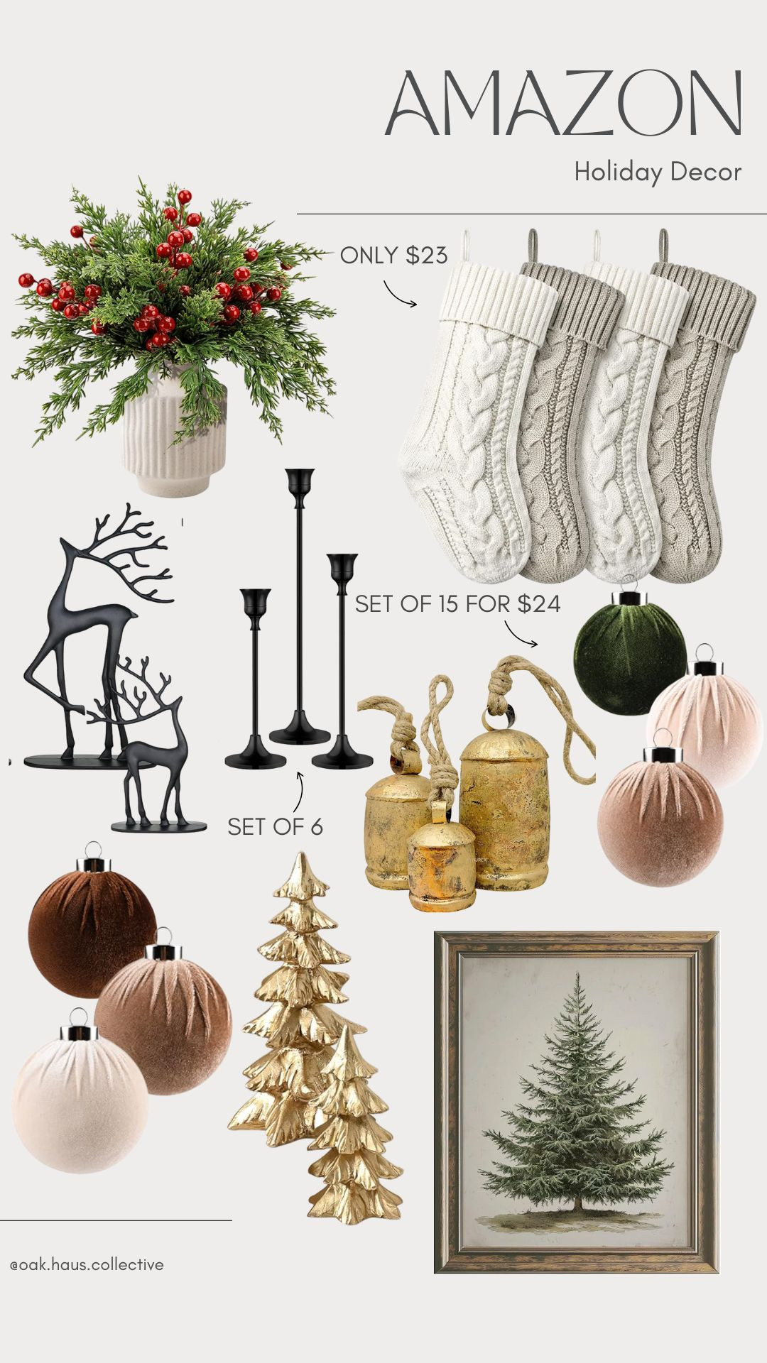 Amazon Holiday Decor #amazon #amazonhome #homedecor #holiday #holidaydecor #christmas #christmasdecor 

 #LTKSeasonal #LTKHome #LTKStyleTip