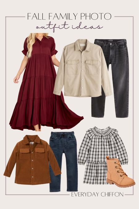 Fall family photos outfits idea for the whole family!

Fall outfits
Red dress
Maxi dress
Fall family photo, family outfits
Fall family pics 
Toddler outfits 
Mens shacket
Toddler shacket
Old navy 
Abercrombie men


#LTKfamily #LTKSeasonal #LTKstyletip