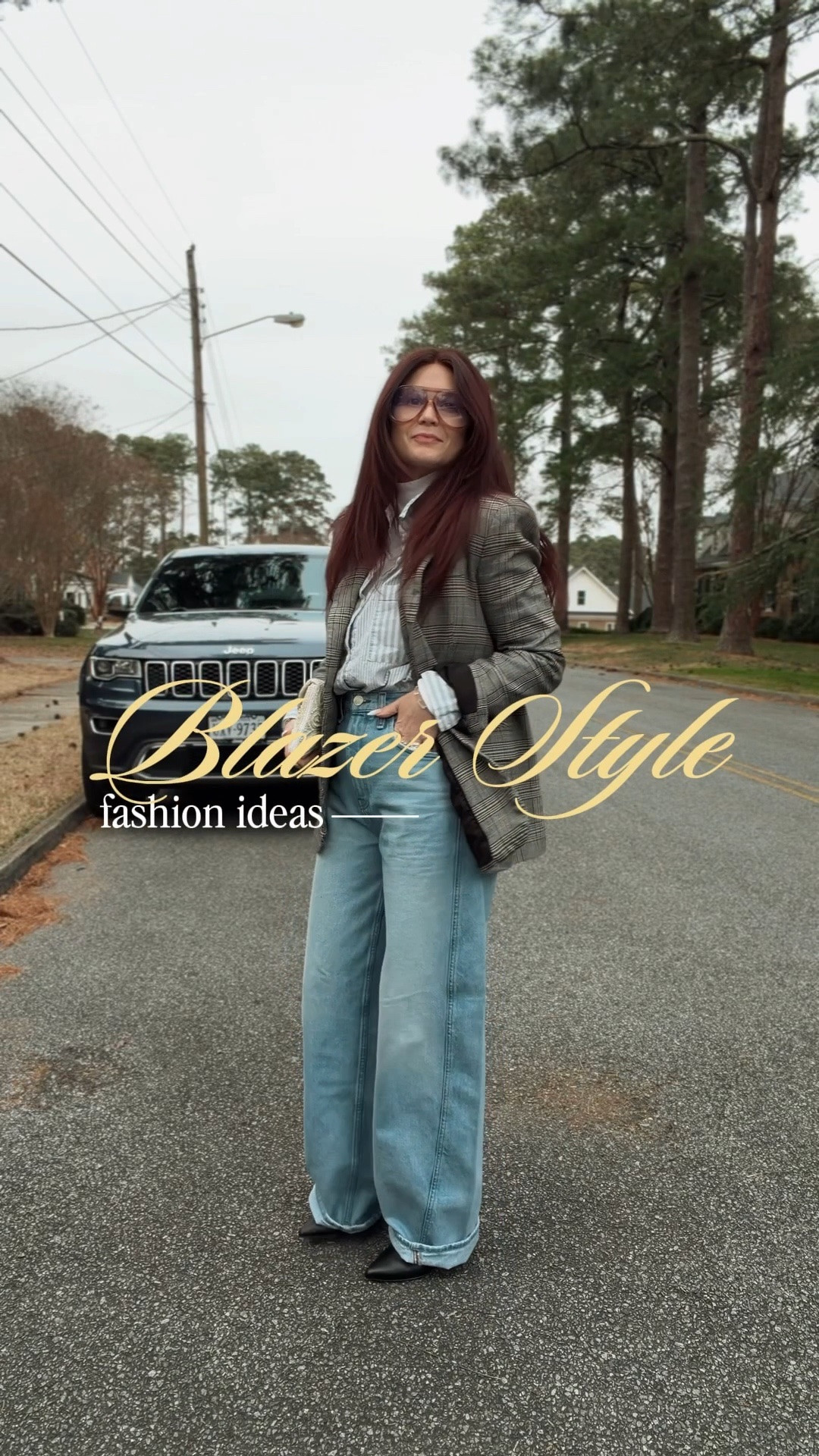 Blazer style will always be my favorite! Sexy and cool. Yet chic and classic  

#LTKootd #LTKSeasonal #LTKOver40