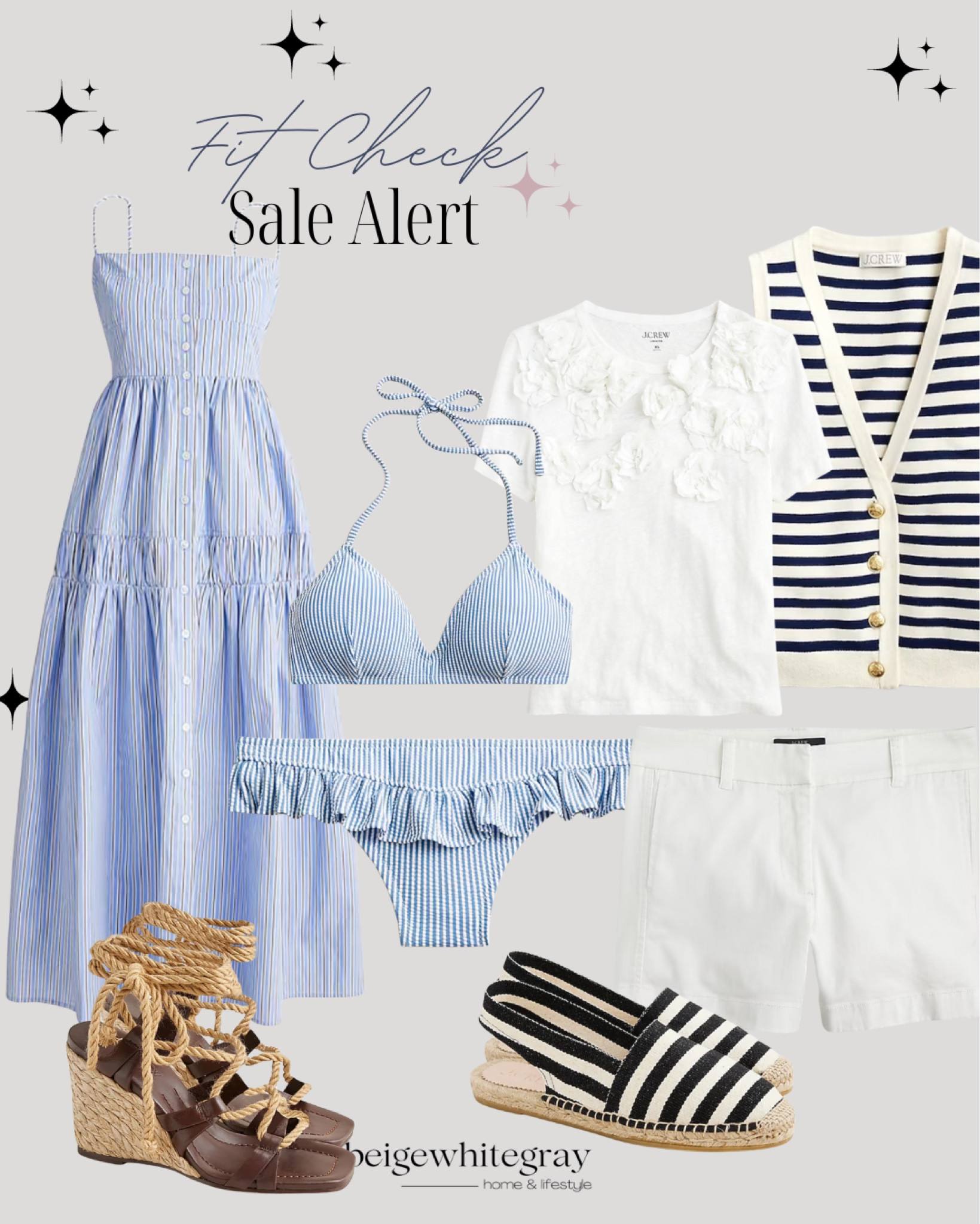 Sale alert at J.Crew!! Get summer ready with the cutest dresses, shorts, tops and shoes! 

#LTKSeasonal #LTKShoeCrush #LTKSaleAlert