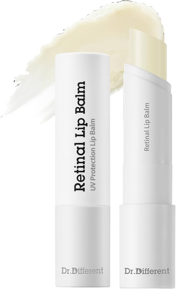Dr.Different Retinal Lip Balm Clear, Anti-Wrinkle Lip Treatment with Deep Hydration & Long-Lastin... | Amazon (US)