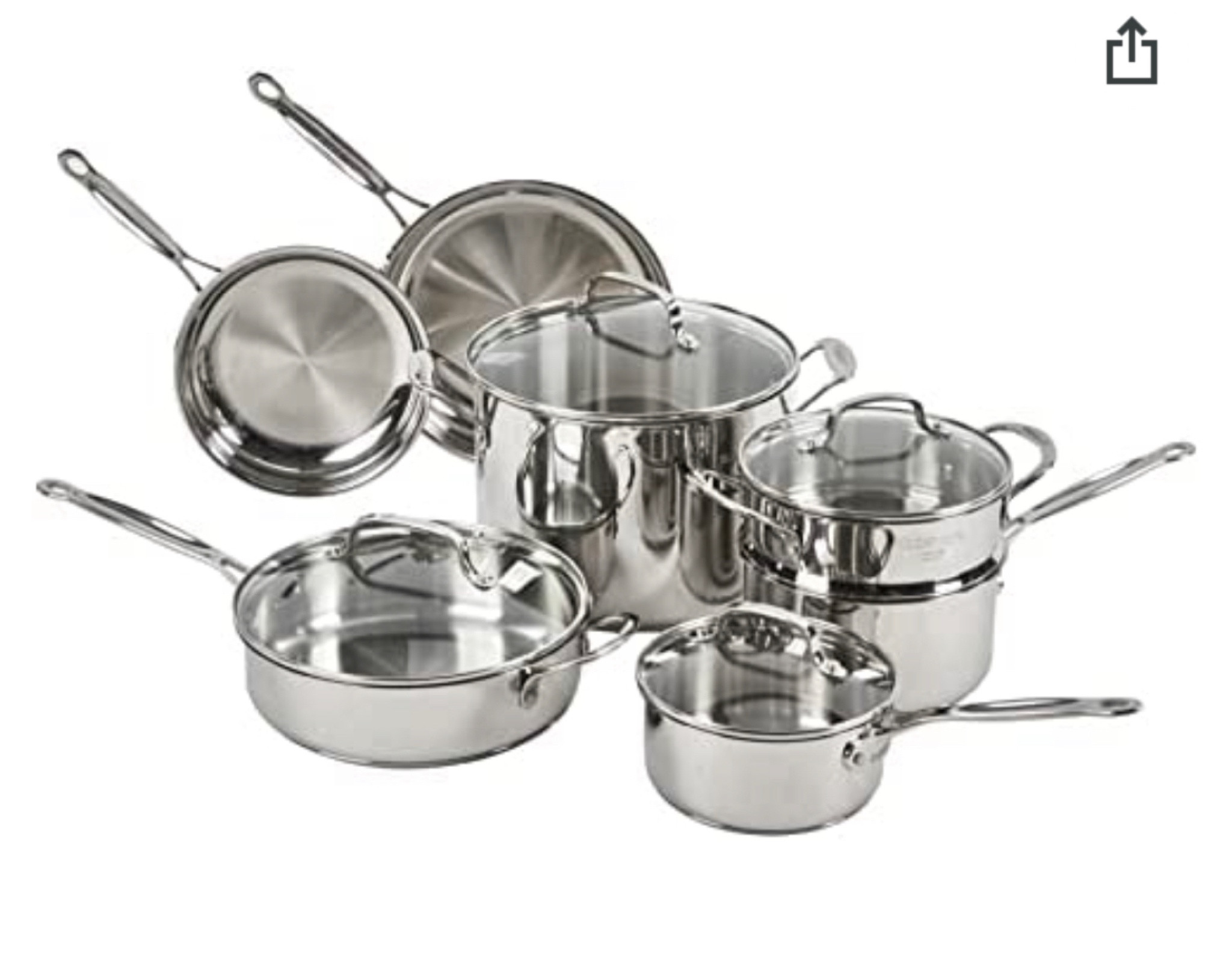 My favorite pan set is on sale! Perfect base set for any kitchen.

#LTKhome #LTKunder100 #LTKunder50