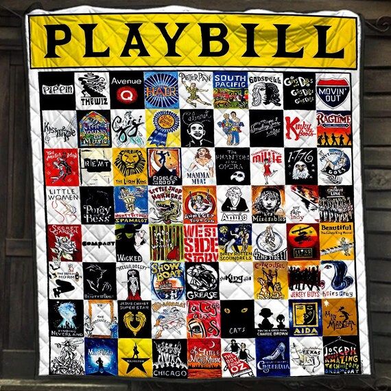 Broadway All Season Quilts Blanket Super King Queen Twin Size | Etsy | Etsy (US)