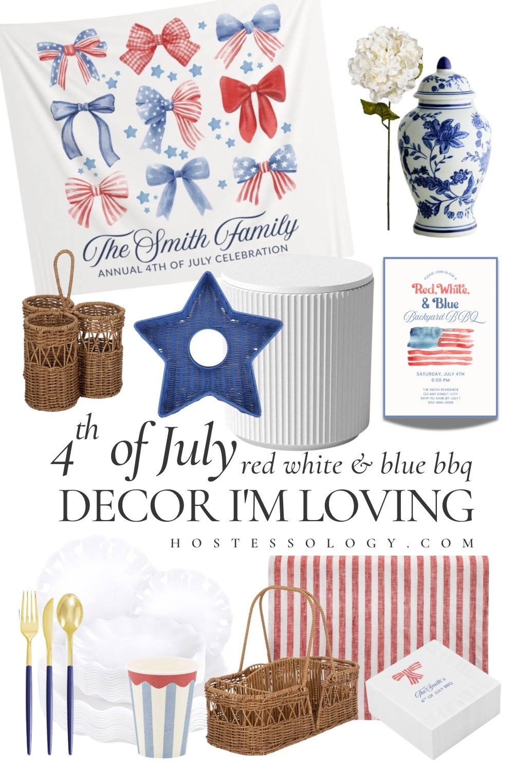 Affordable trendy 4th of July decorations for your red, white, and blue backyard bbq ❤️🤍💙

#LTKParties #LTKSeasonal #LTKHome