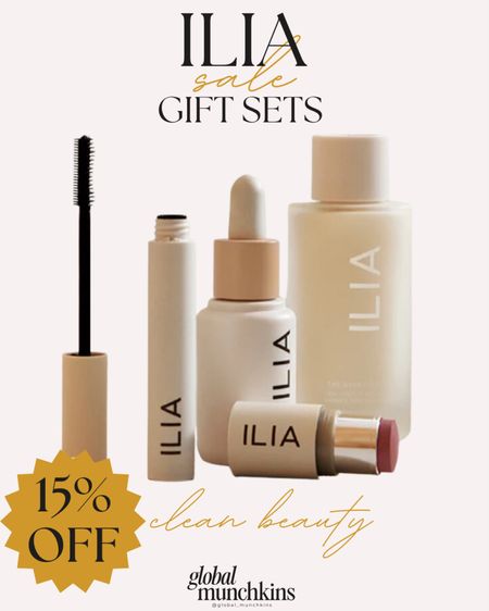 Save 15% off on gift set at Ilia! My favorite clean beauty make-up. I love seeing the change in my skin when I started using clean beauty items. I was need in of new mascara and saw these sets and grab my must haves at 15% off! 

#LTKbeauty #LTKover40 #LTKsalealert