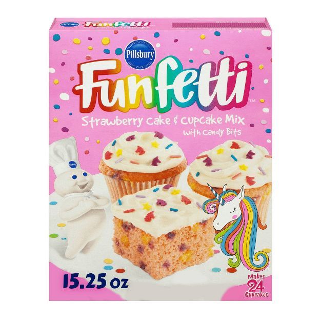 Pillsbury Funfetti Unicorn Cake Mix - 15.25oz | Target