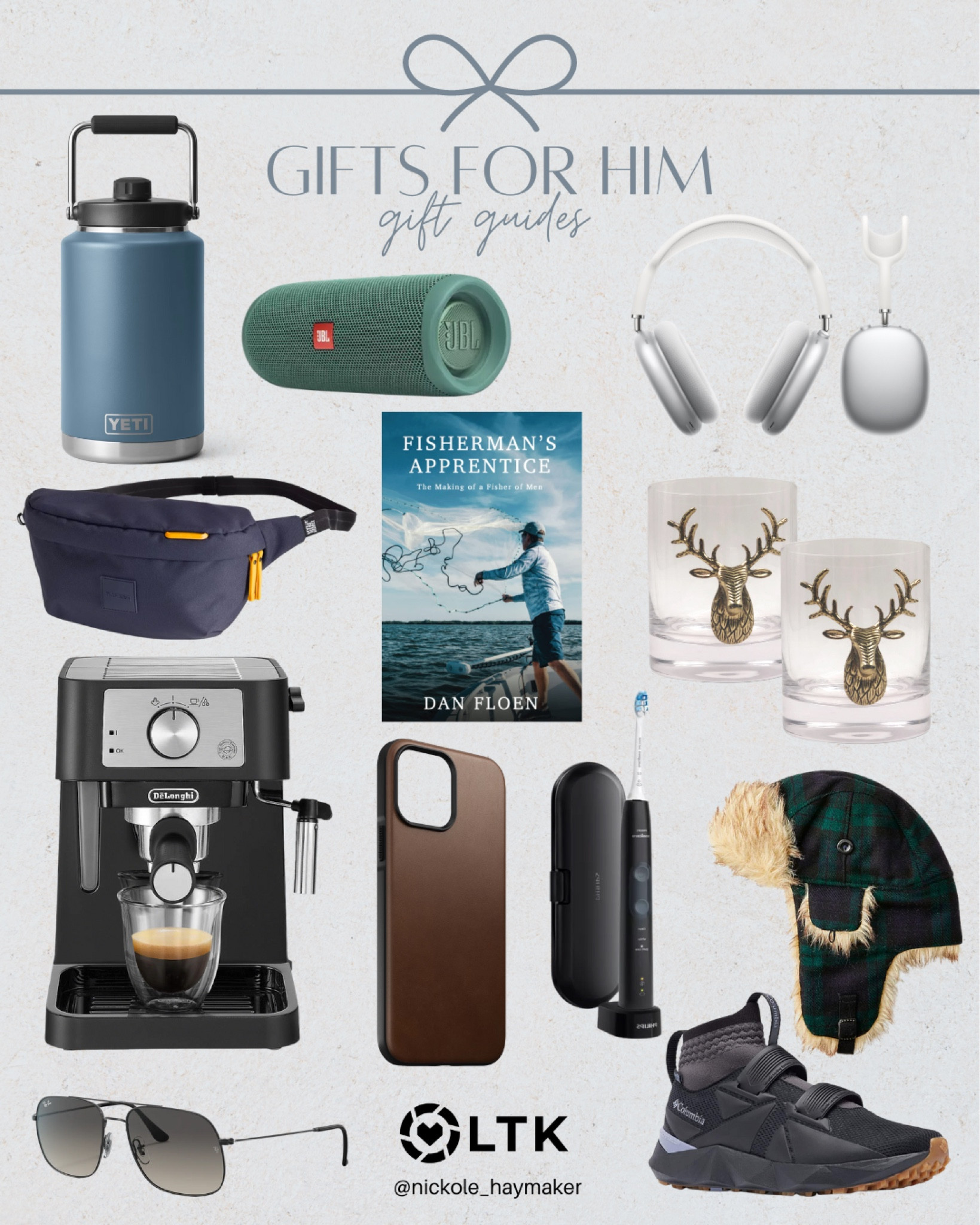 A list that is Bobby approved! He owns and loves most of these items and some of these are on his wishlist this year. 

#LTKmens #LTKGiftGuide #LTKHoliday