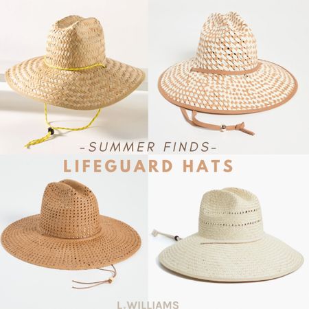 newest summer obsession… lifeguard hats ☀️🫶🏻