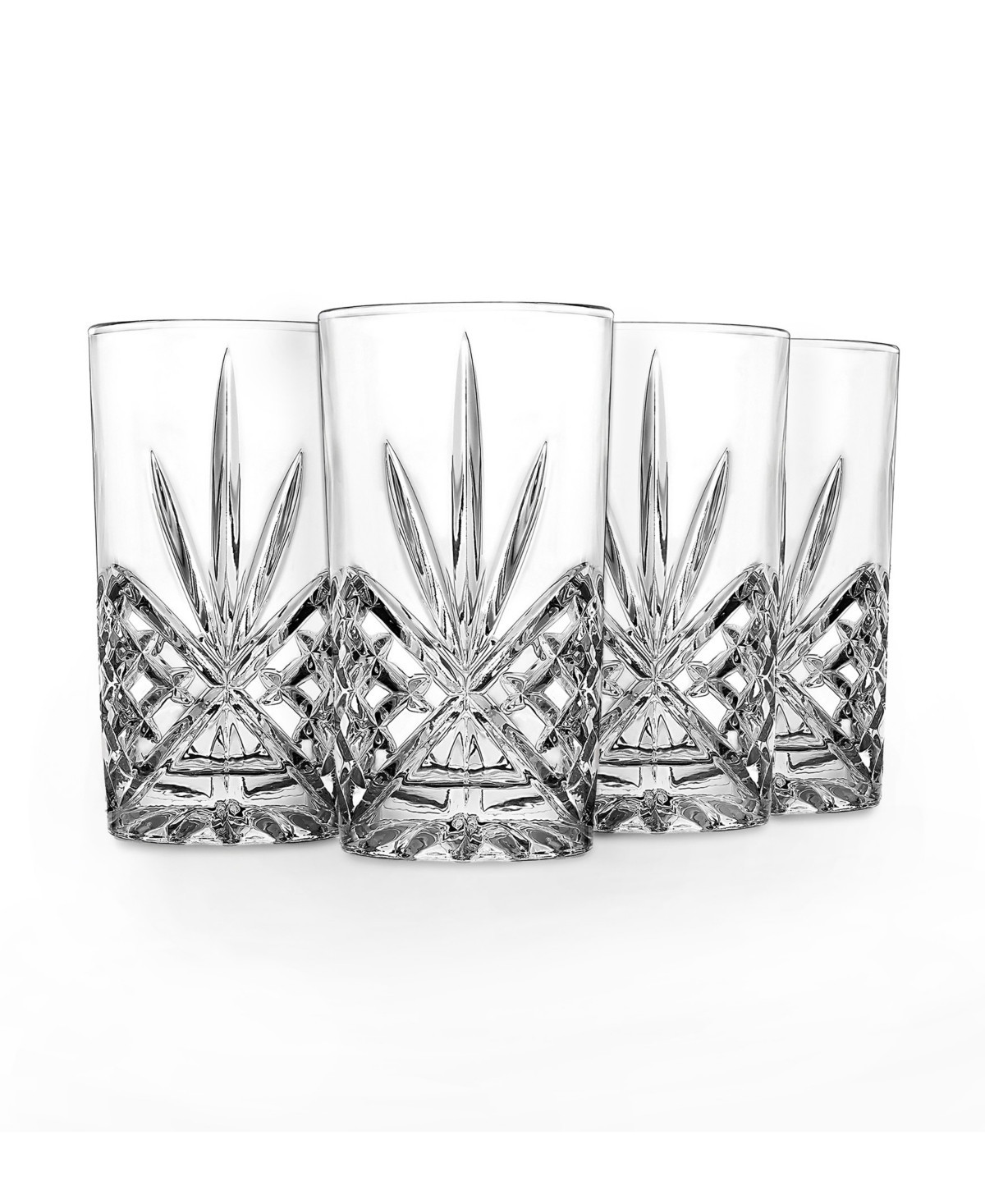 Godinger Dublin Highball Glasses - 12oz., Set of 4 - Clear | Macy's