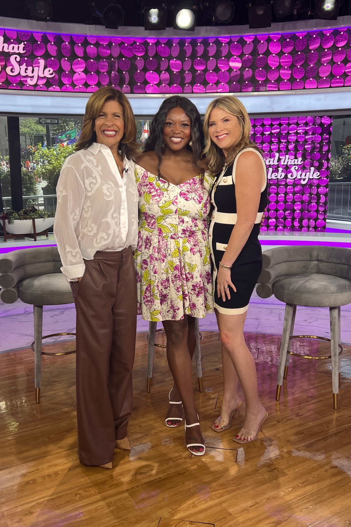 Floral dress for day time brunch or TV. #todayshow

#LTKcurves #LTKFind #LTKsalealert