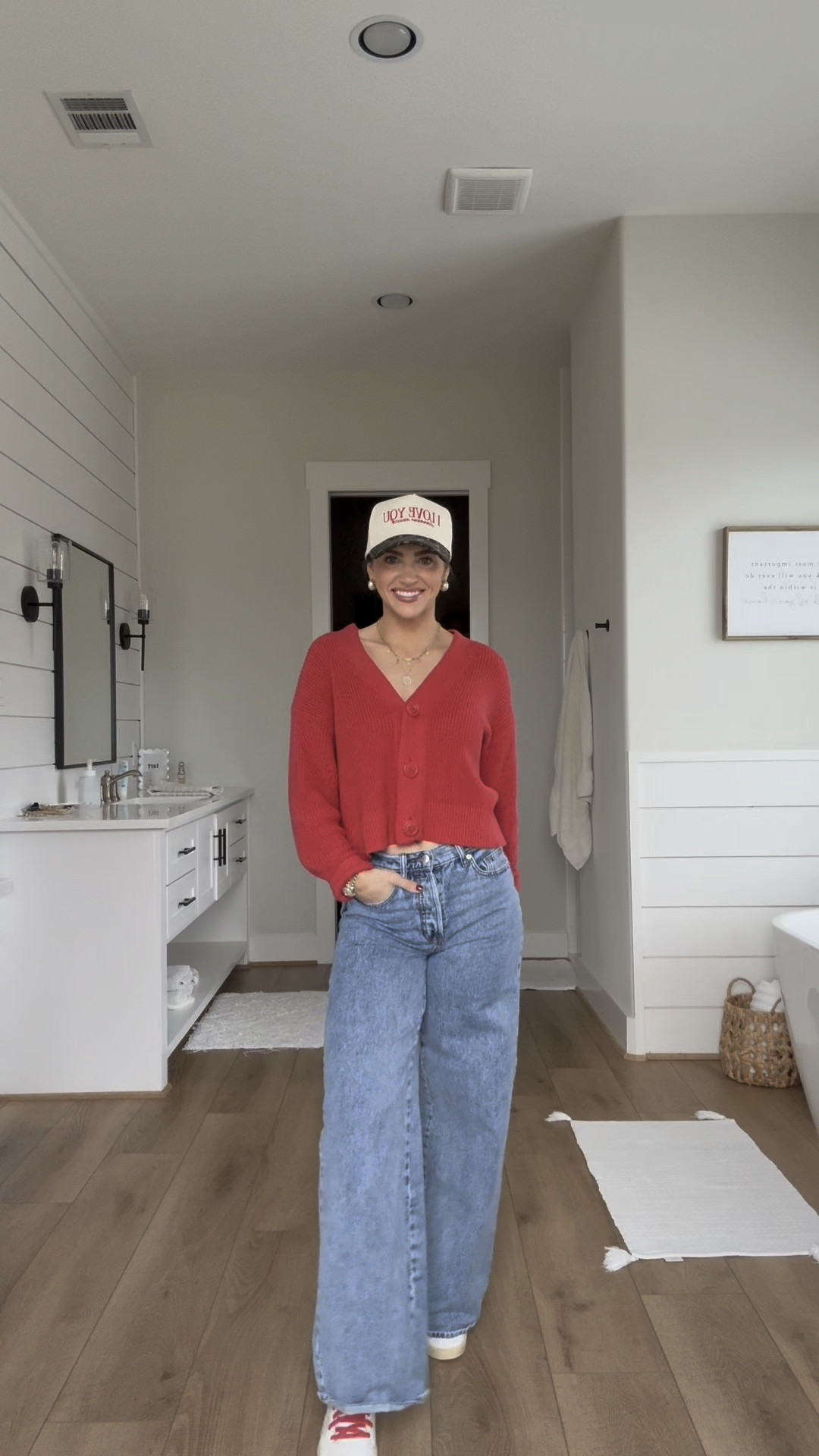 Loving this sweater that you can also wear by itself. Target jeans with a good pair of sneakers! 

#LTKStyleTip #LTKWatchNow #LTKFindsUnder50