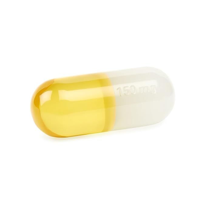 Jonathan Adler Small Lucite Pill- Yellow | Amazon (US)