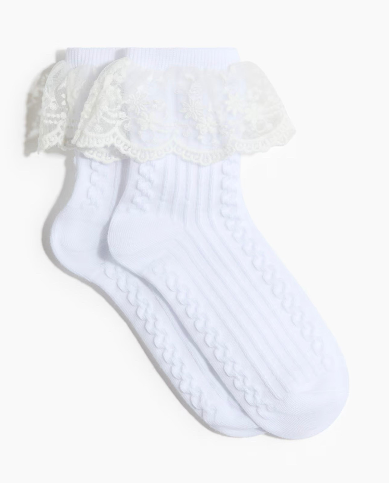 The ruffle socks we always wear with our sneakers.. just dropped Livia x H&M 🥹🫶🏻

#LTKnederlands #LTKeurope #LTKsummer