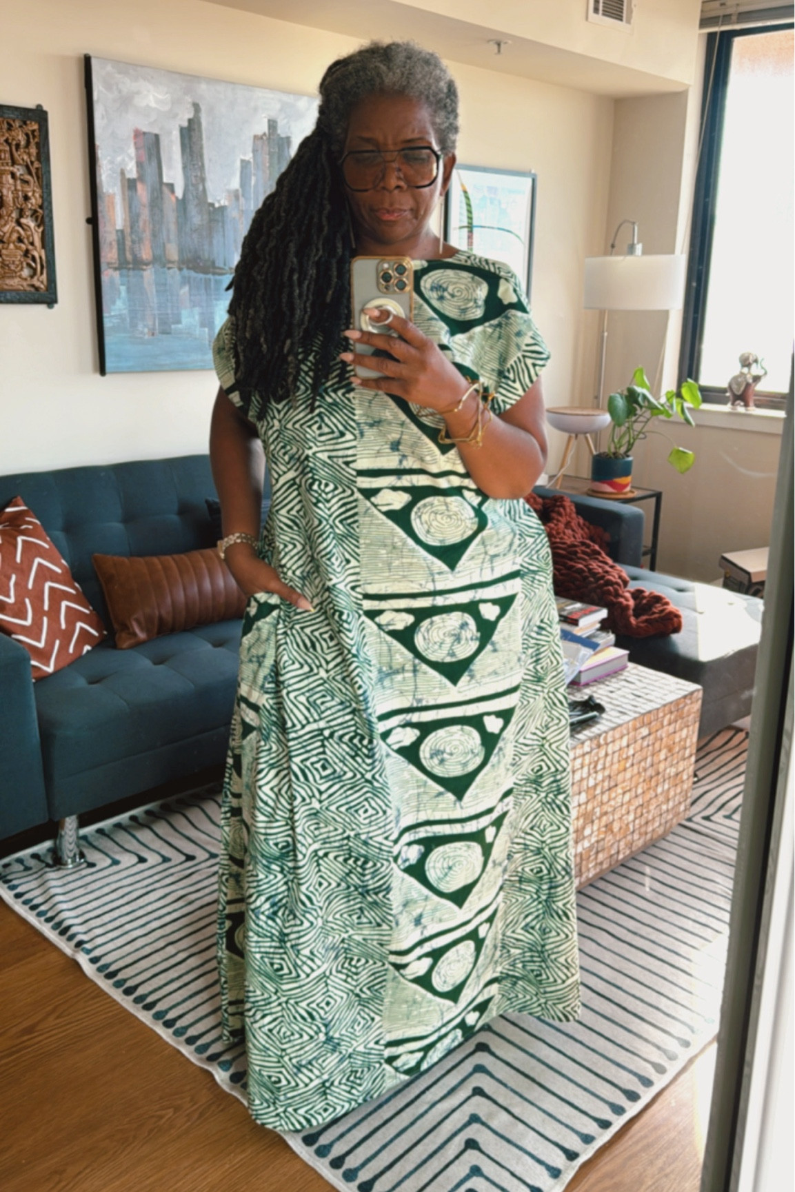 Sooo…. The caption is you have to go to @honeytribeofficial for this dress.  No dupes and no substitutes.  But this dress is completely worth it.  The V is deep, but can be worn in front or back.  And it’s super comfy.  I’m 5’8”, size 14/16 and the XL was perfect.  Linking the Nippies & leggings that made me feel comfy going backless 😉 

#LTKStyleTip #LTKOver40 #LTKMidsize