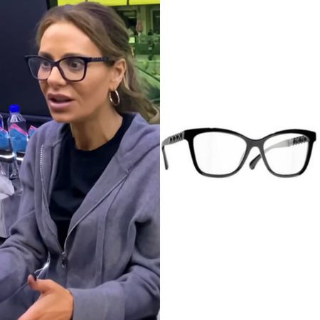 Dorit Kemsley’s Eyeglasses are by Chanel // Shop Similar 