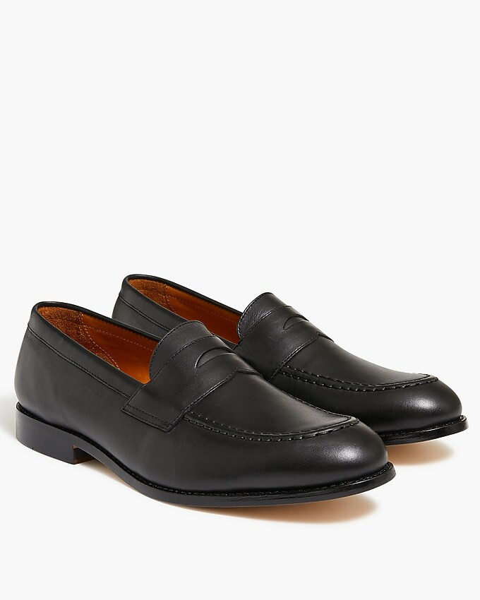 Leather penny loafers | J.Crew Factory