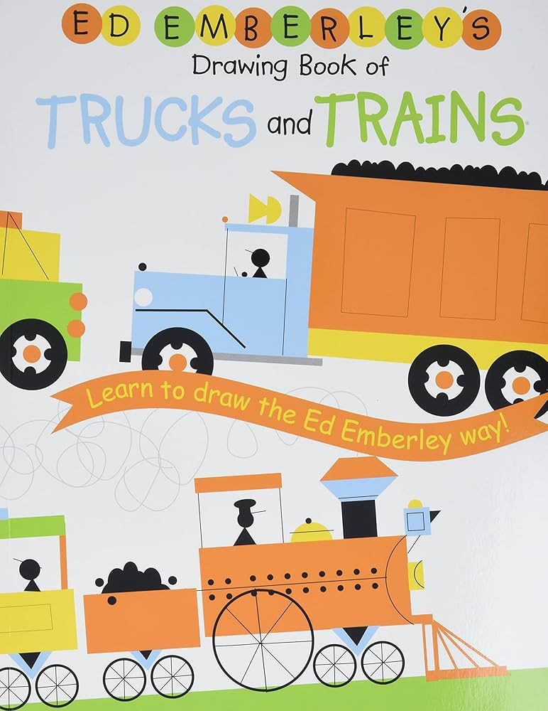 Ed Emberley's Drawing Book of Trucks and Trains | Amazon (US)