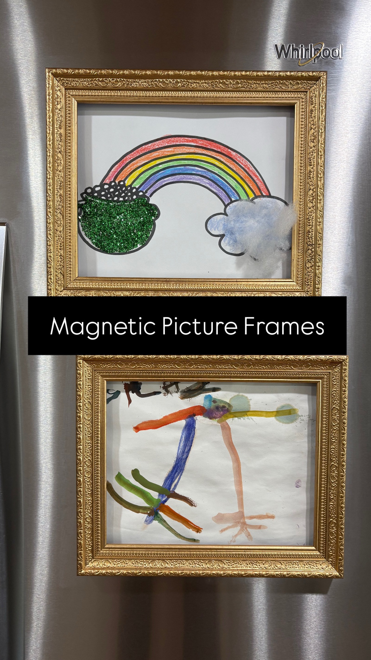 I had an idea the other day for my fridge, but couldn’t find what I was looking for online. So I made these! 🤗 You can find the link to the supplies I used in my bio ❤️

#tayloredhome #tayloredhomedesign #diycrafts #diyprojects magnetic picture frames, gold frame, vintage frame, vintage inspired decor, kitchen art, fridge art

#LTKHome #LTKKids #LTKFamily