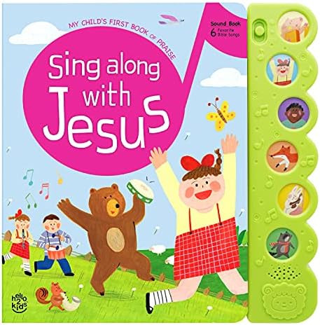 Hello 2 Kids Sing Along with Jesus - Early Bird Christian Sound Book Musical Toy - 6 Bible Songs ... | Amazon (US)