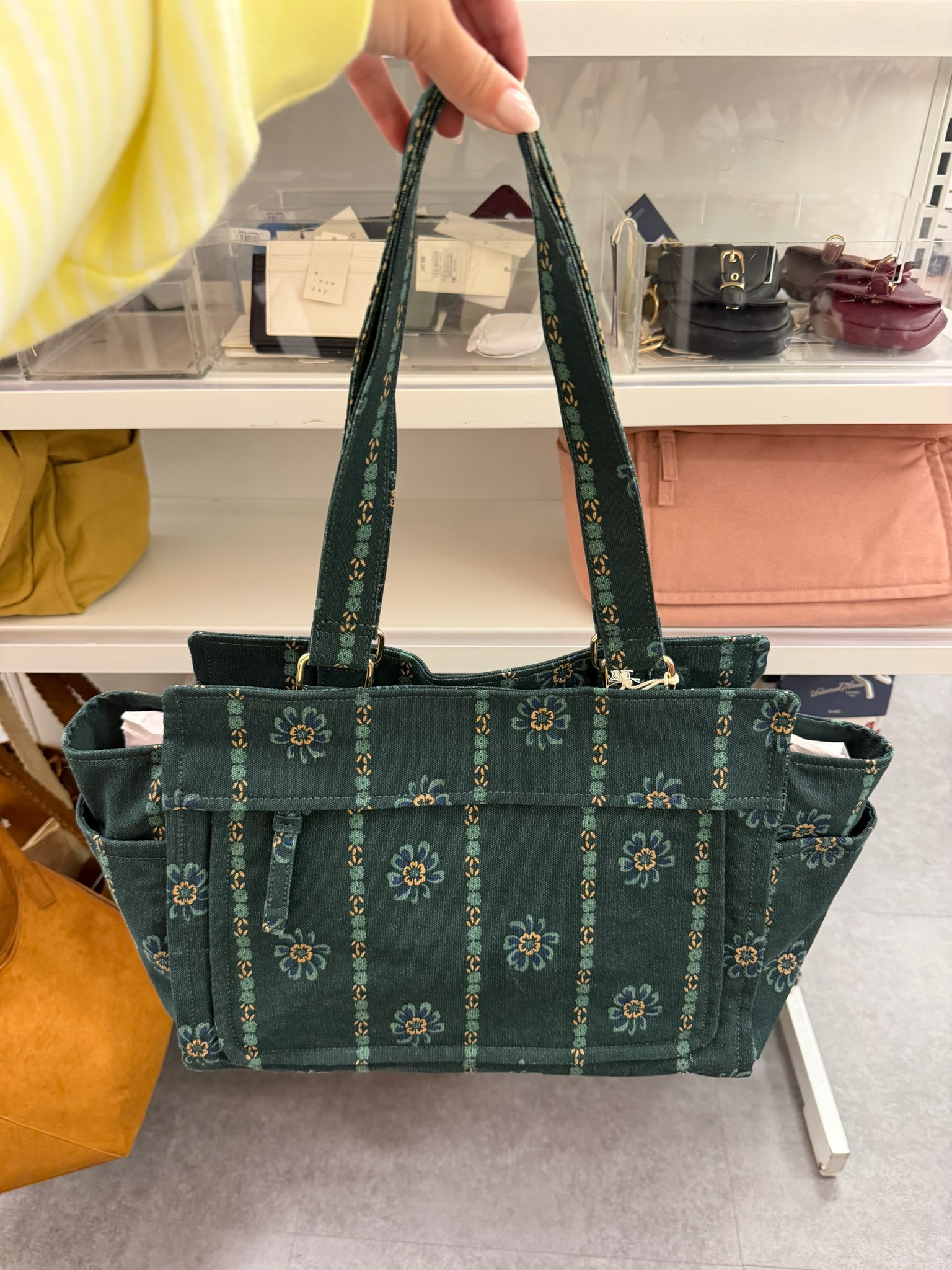 This Target tote looks straight out of Free People 😍 The floral print, utility pockets, and slouchy shape make it such a cute everyday bag - and it comes in three colors!

wedding guest dress summer, country concert outfits, teacher outfits, summer outfits over 40, back to school outfits, summer dresses, vacation outfits beach, date night outfits, business casual workwear, concert outfit ideas
 

 #LTKgrwm #LTKootd #LTKSeasonal