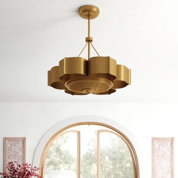 Budd 12'' Ceiling Fan with Light Kit | Wayfair North America