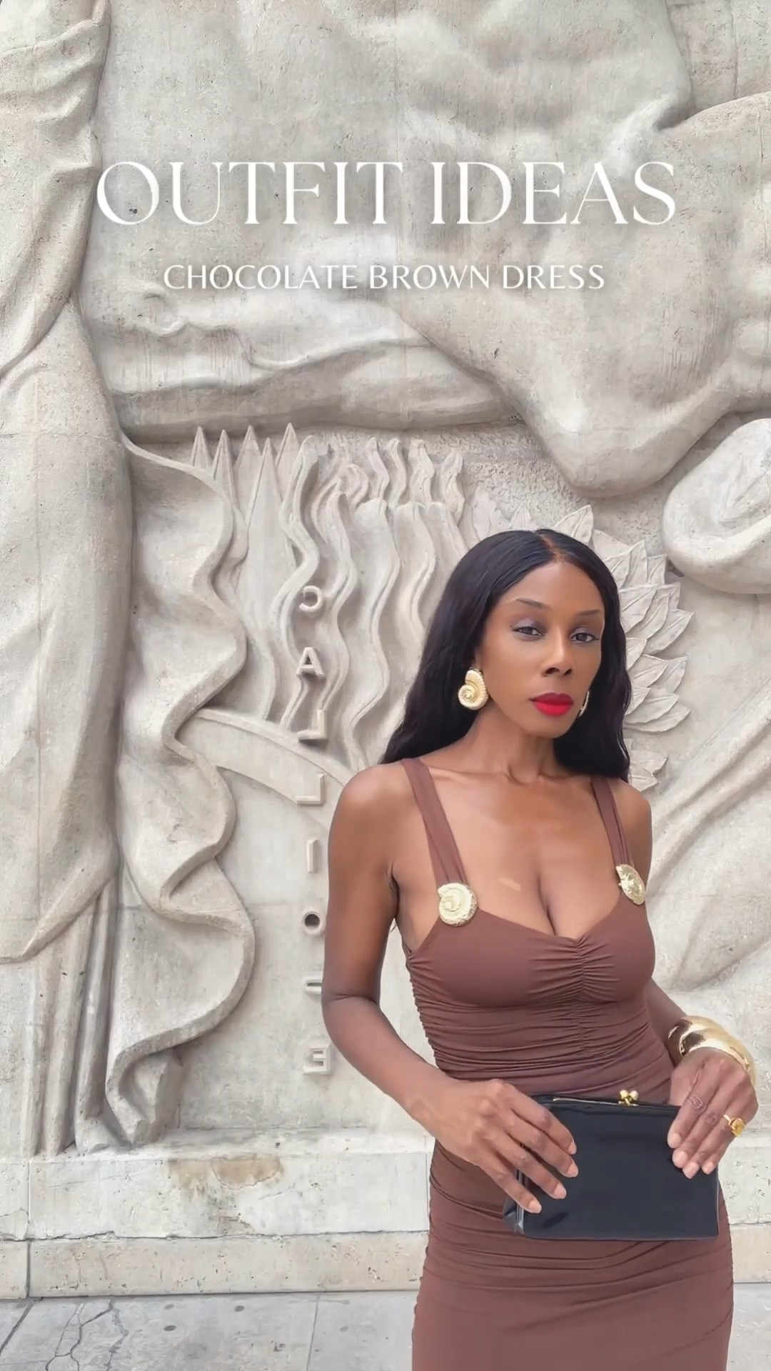 Warm, earthy, and elegant — this chocolate brown dress is the perfect way to elevate your wardrobe. 

Paired with gold accessories, a vintage clutch, and heels — this dress makes an ideal choice for an evening out or a  special event. 

#LTKOver40 #LTKStyleTip #LTKFindsUnder100