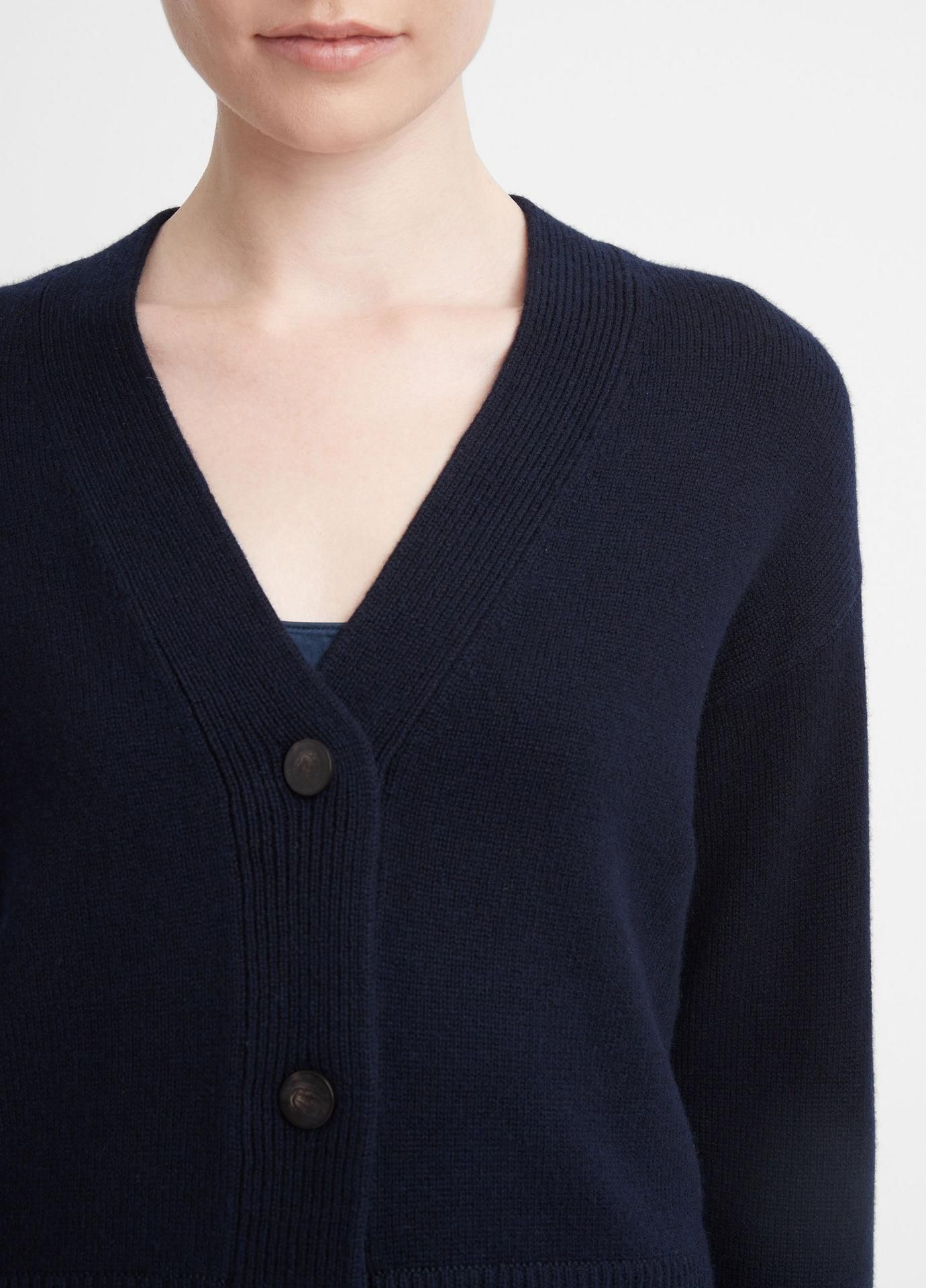 Boxy Wool and Cashmere Cardigan | Vince LLC