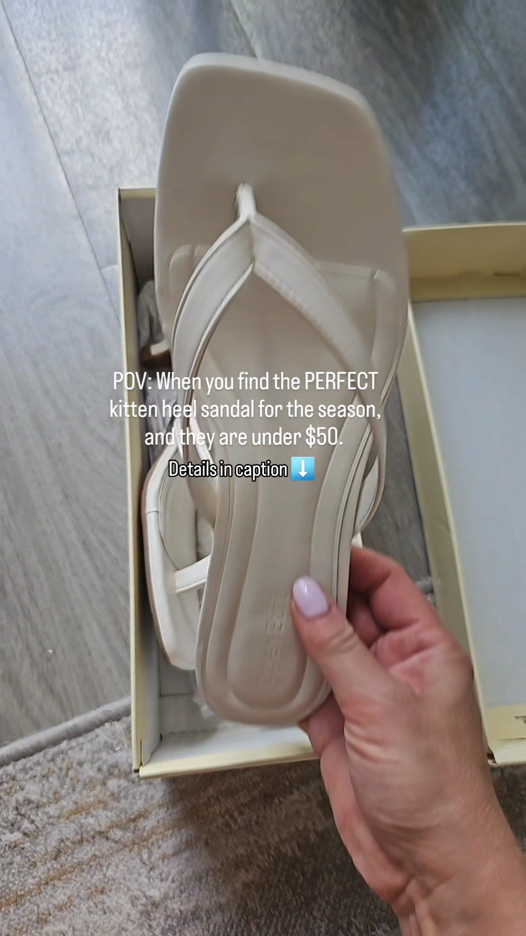 Must HAVE Sandal for the summer Wearing a size 6. They run TTS (true to size) #whitesandal #openedit #kittenheel

#LTKSeasonal #LTKShoeCrush #LTKFindsUnder50